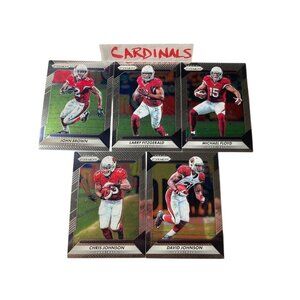2009 Super Bowl Team Arizona Cardinals 2016 Panini Prizm Cards 5 Select Players